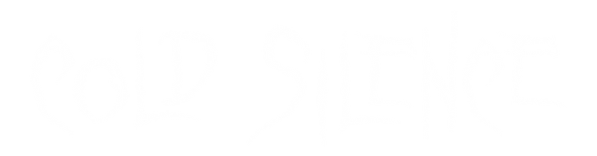 Cold Silence SchriftzugWeiĂ