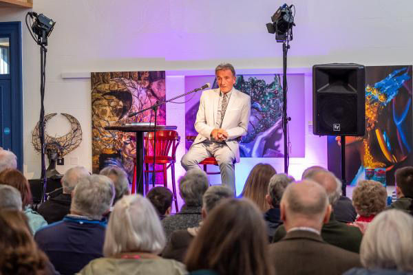 Frank Brehany launching 'A Magdalene Rose in Portumna, Co. Galway