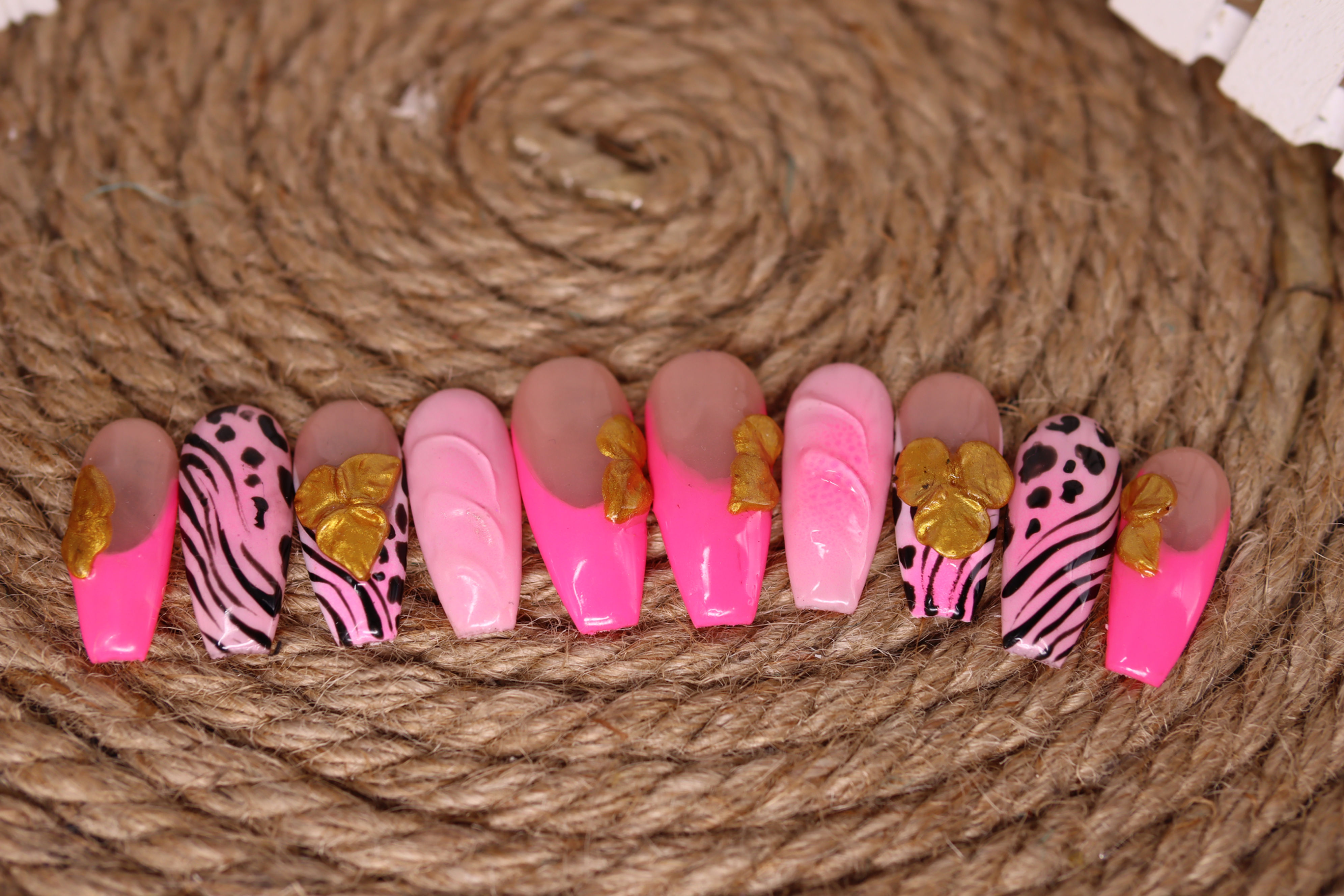 Pink Wild Animal