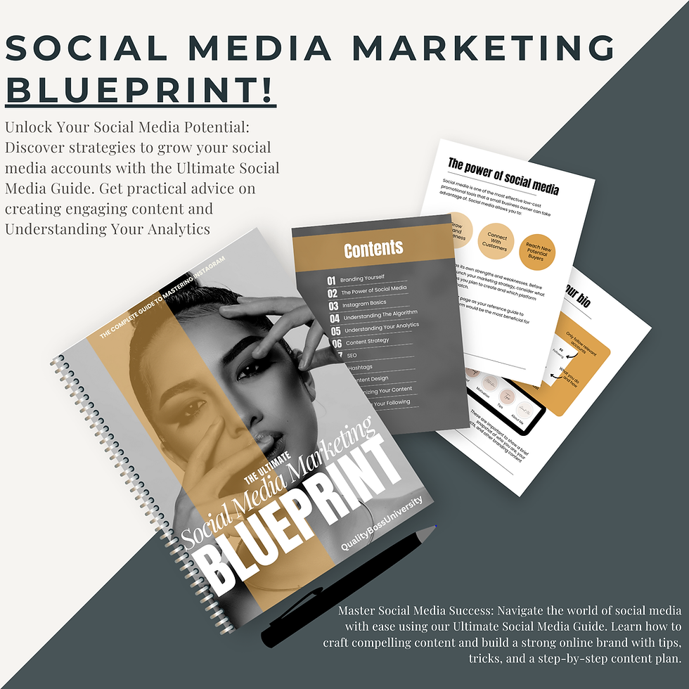Thumbnail: Blueprint To Social Media Marketing Ebook