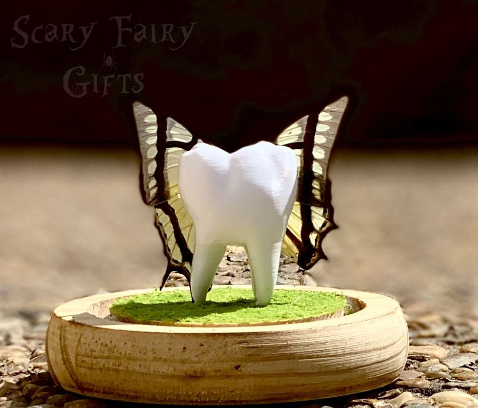 תמונה ממוזערת: שן עם כנפיים של פרפר, Scary Fairy Gifts