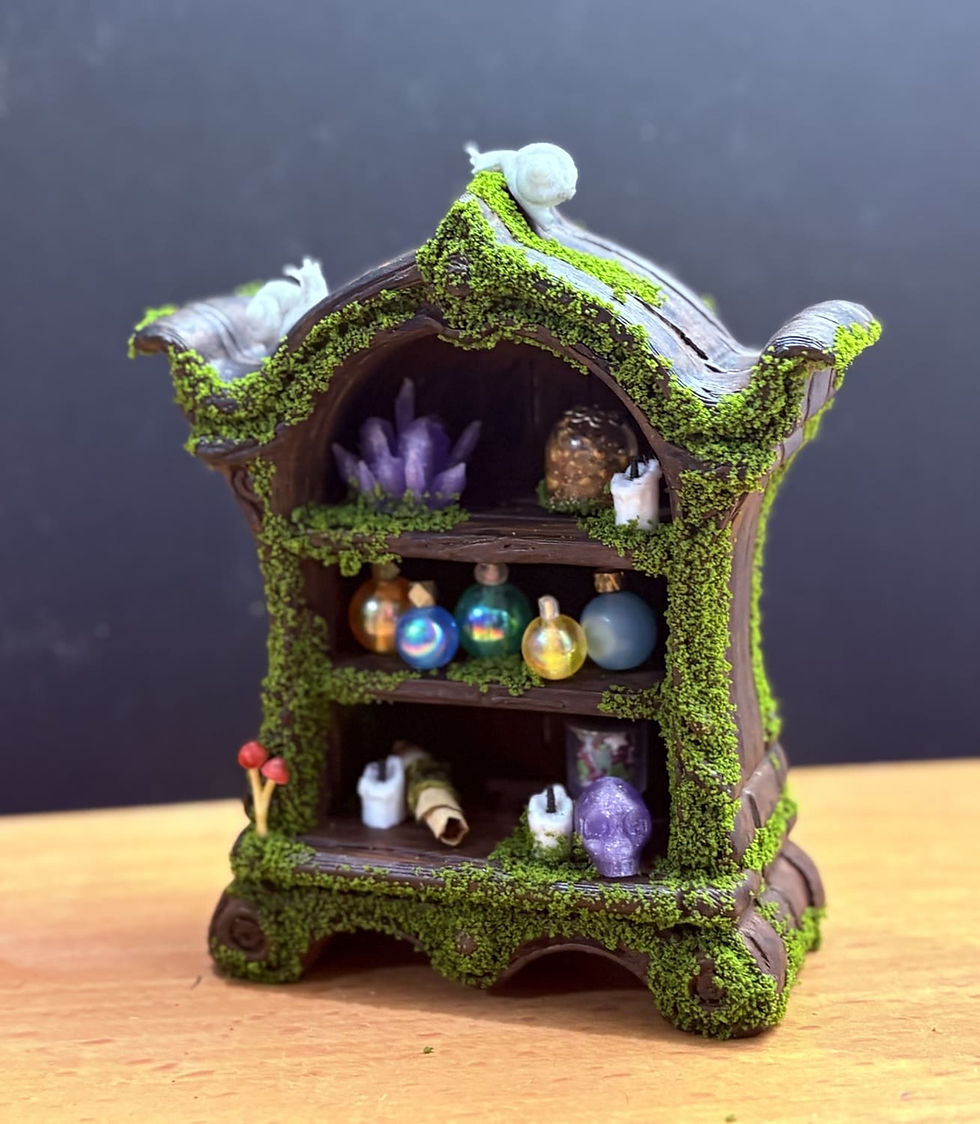 Thumbnail: Miniature Fairy Cabinet Forest Magic