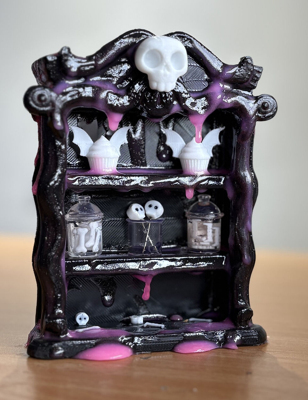 Thumbnail: Gothic Neon Nightmare Candy Cabinet from the BON-Bone series