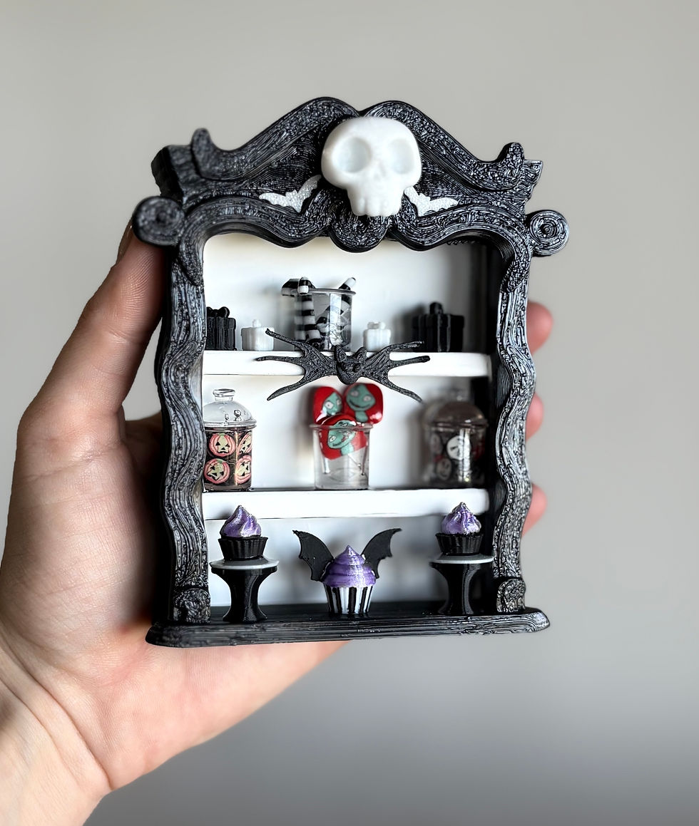Thumbnail: Nightmare Before Christmas Miniature Candy Cabinet
