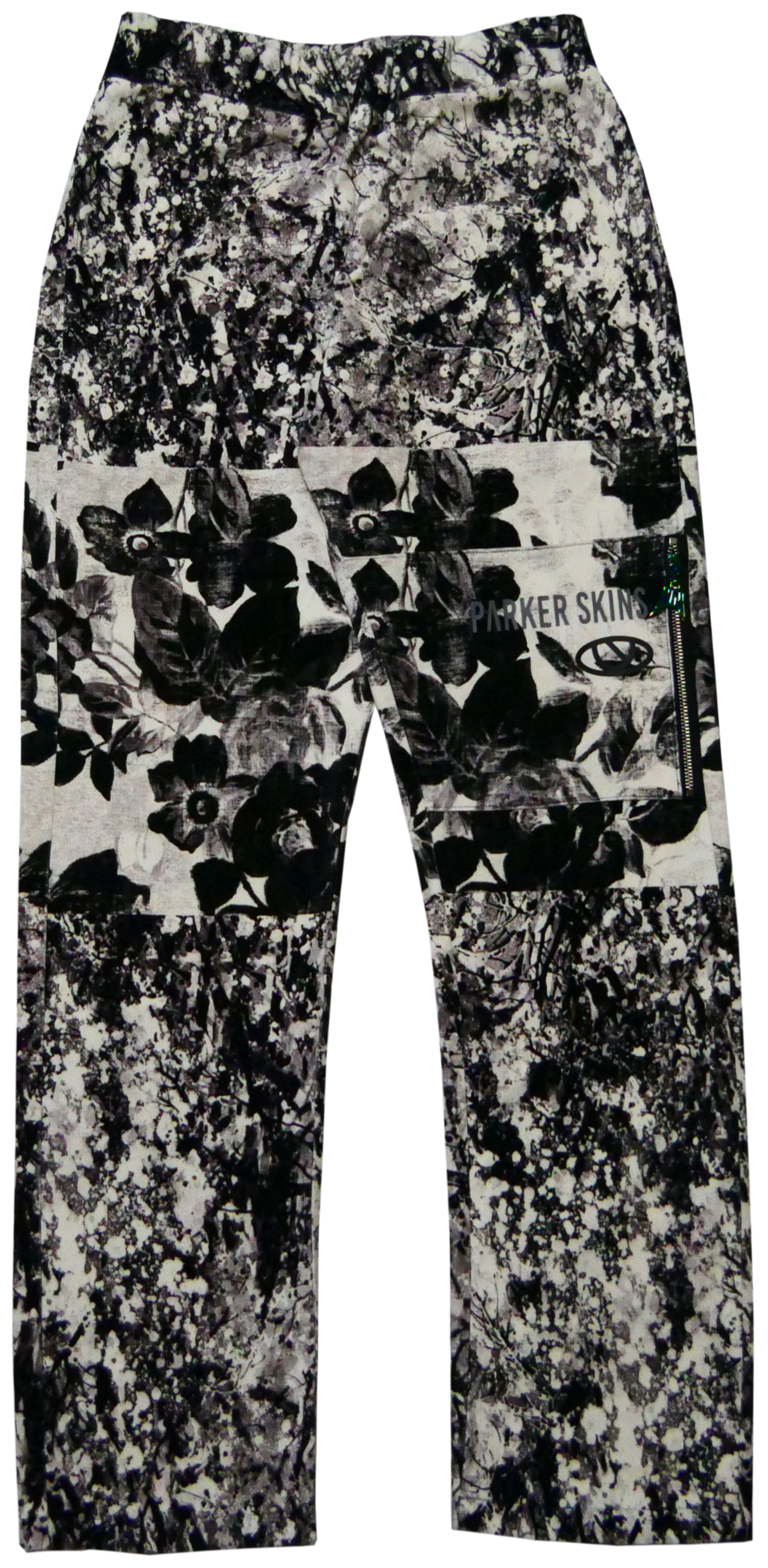 ABSTRACT DARK ROSE - pants