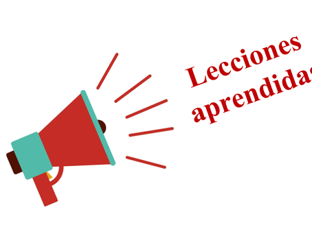 Lecciones aprendidas en este final de curso