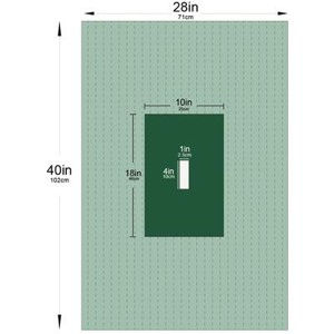 TomCat Surgical Spay and Neuter Drapes , Medium Spay/Neuter - 28" x 40", 1" x 4"