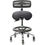 Thumbnail: Pivetal Bulldog Stool Carbon Stool  with Backrest, Foot Ring and Large Base , Pi