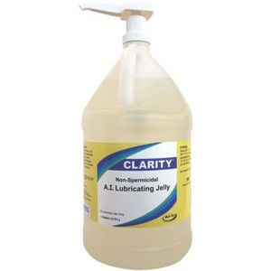 Clarity Non-Spermicidal Artificial Insemination Lubricating Jelly with Pump, 1 G