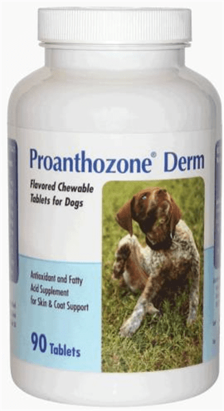 Proanthozone Derm For Dogs , 90/Bottle Animal Health Options 116