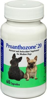 Proanthozone Flavored Sprinkle, Capsules Medium Dogs, 20 mg, 60/Bottle , ANIMA