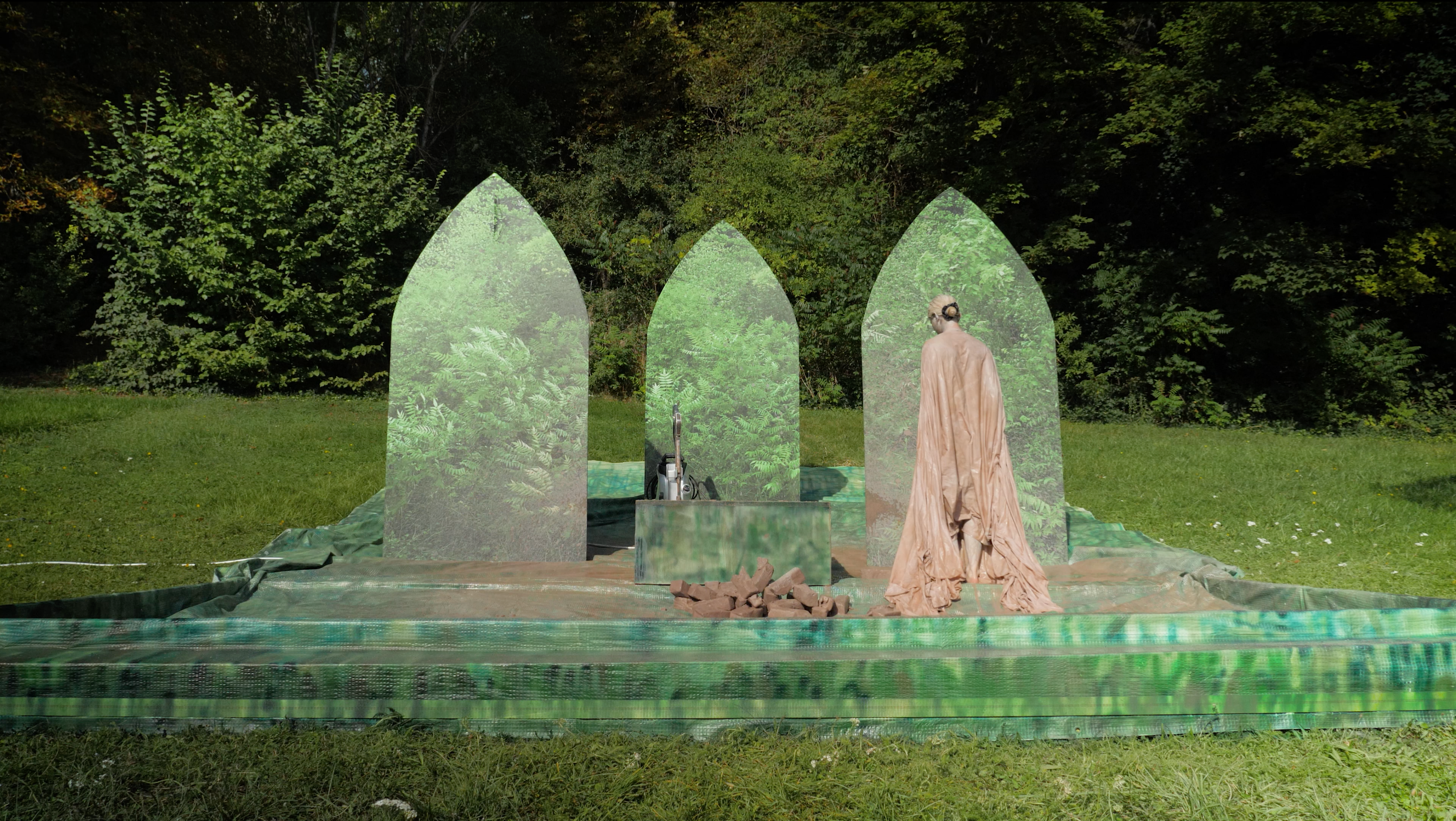 Halveig VILLAND,  Karchersis 1 ou donner le bain à son âme (1), 2023