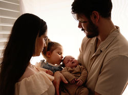 newborn family shoot