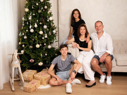 christmas family portraits