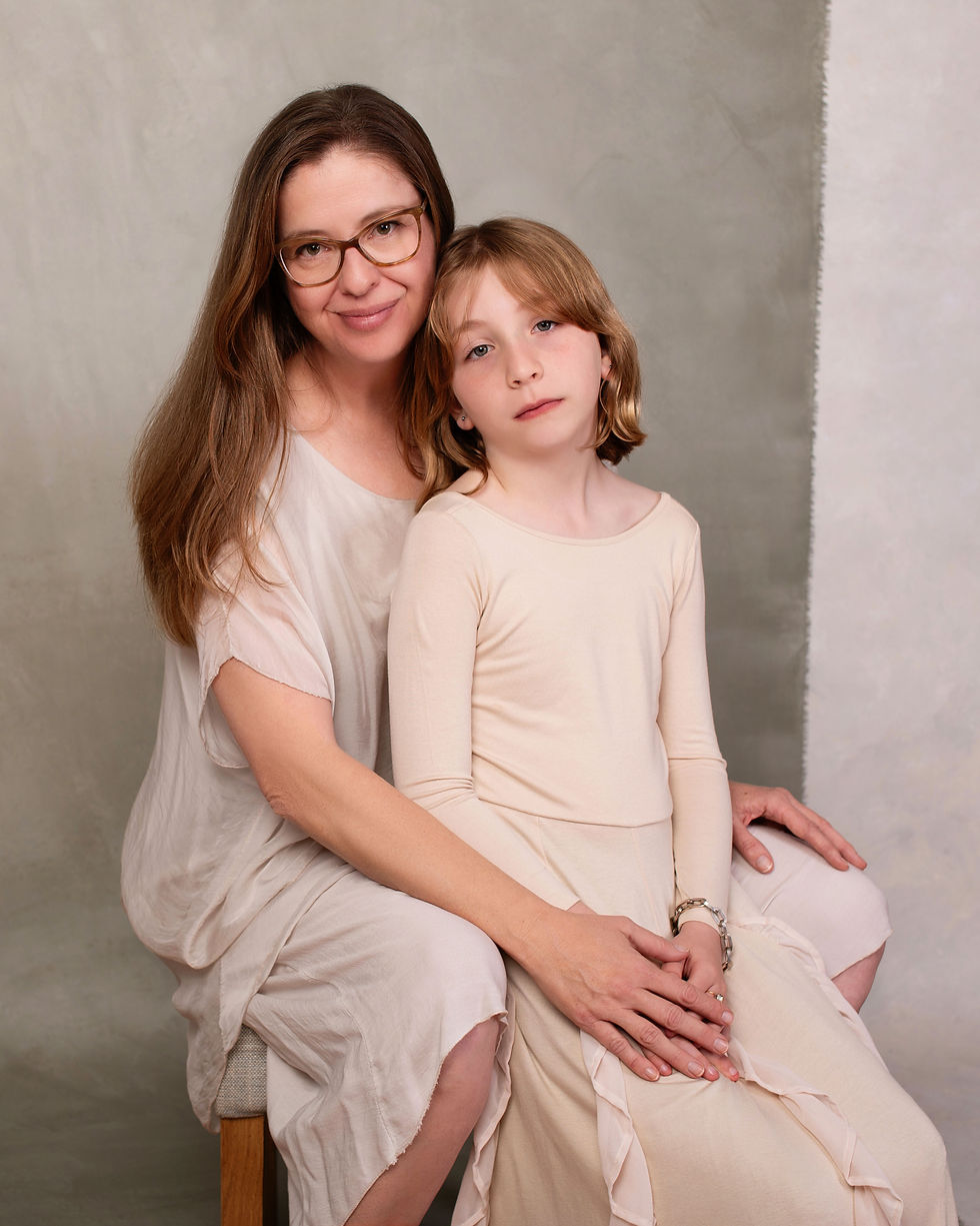 mother and child portrait