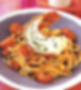 Espagetti con langostinos