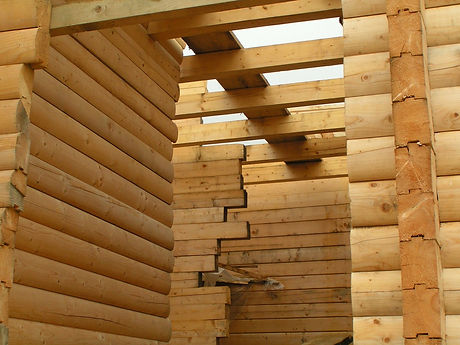 Log House Construction
