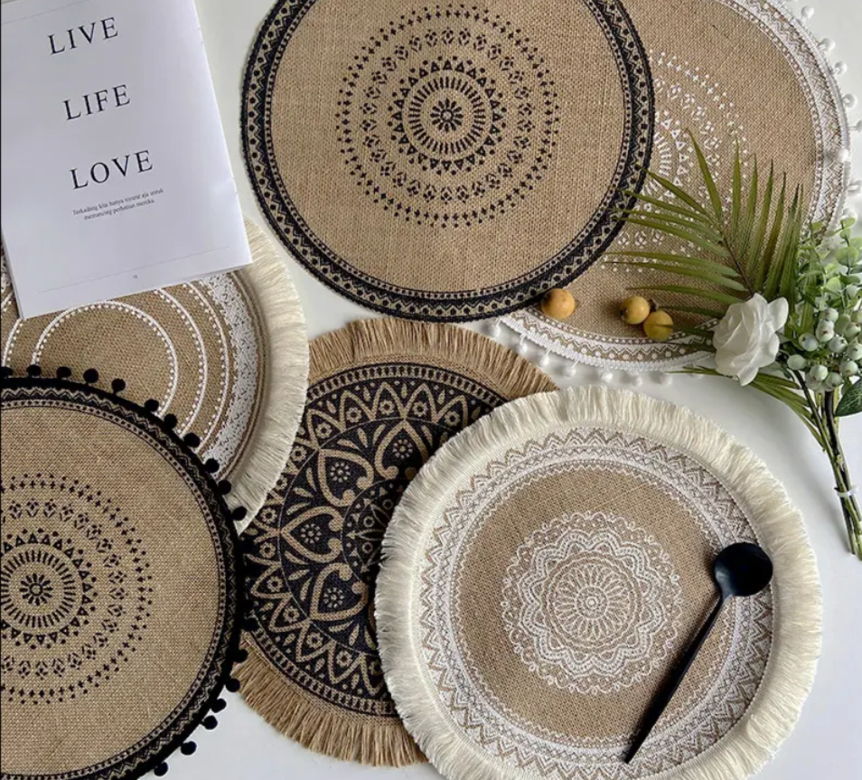 Mandala Dining Place Mats