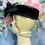 Thumbnail: Midnight Iris Re-Styled Vintage Straw Hat
