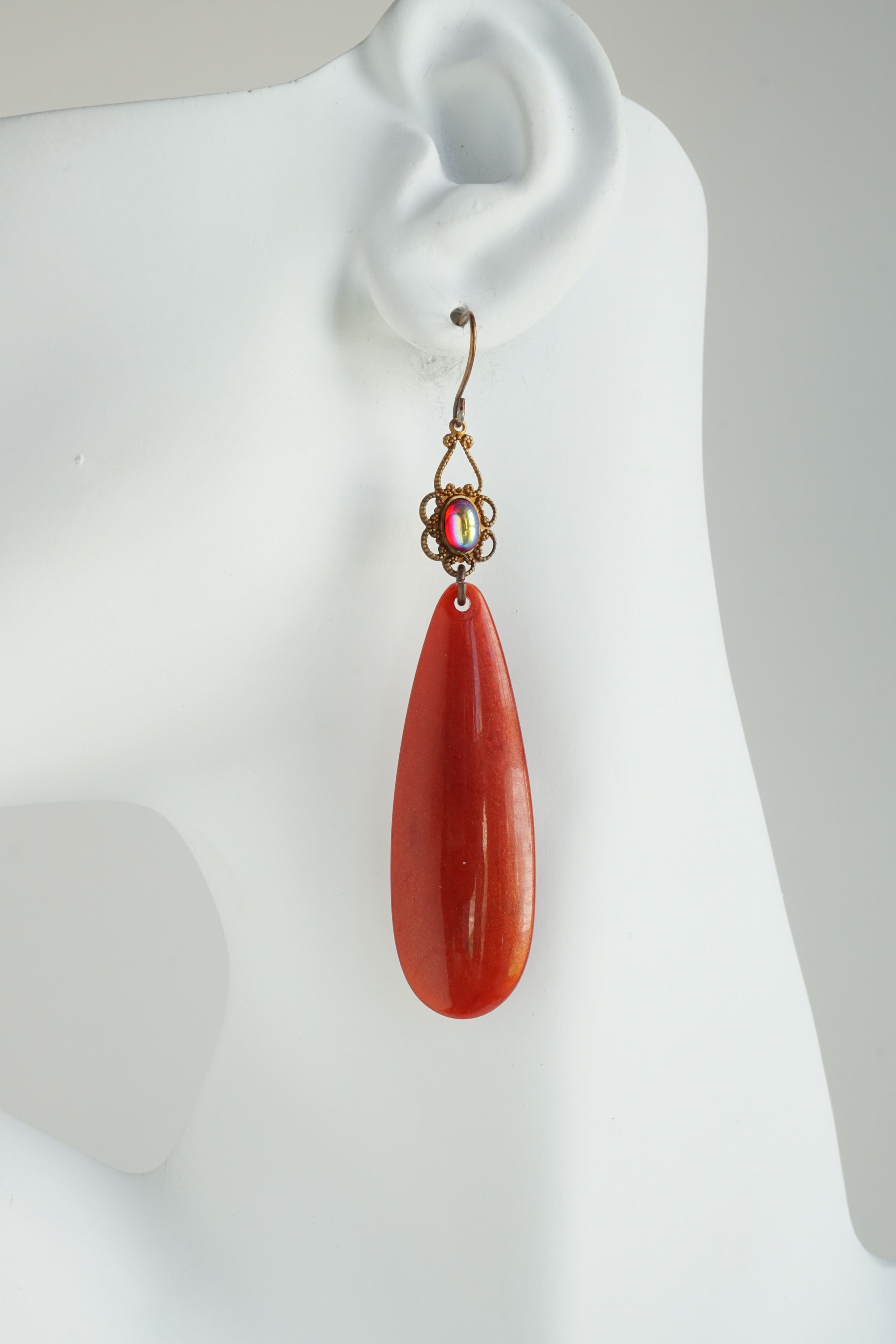 Shimmering Teardrops Earrings