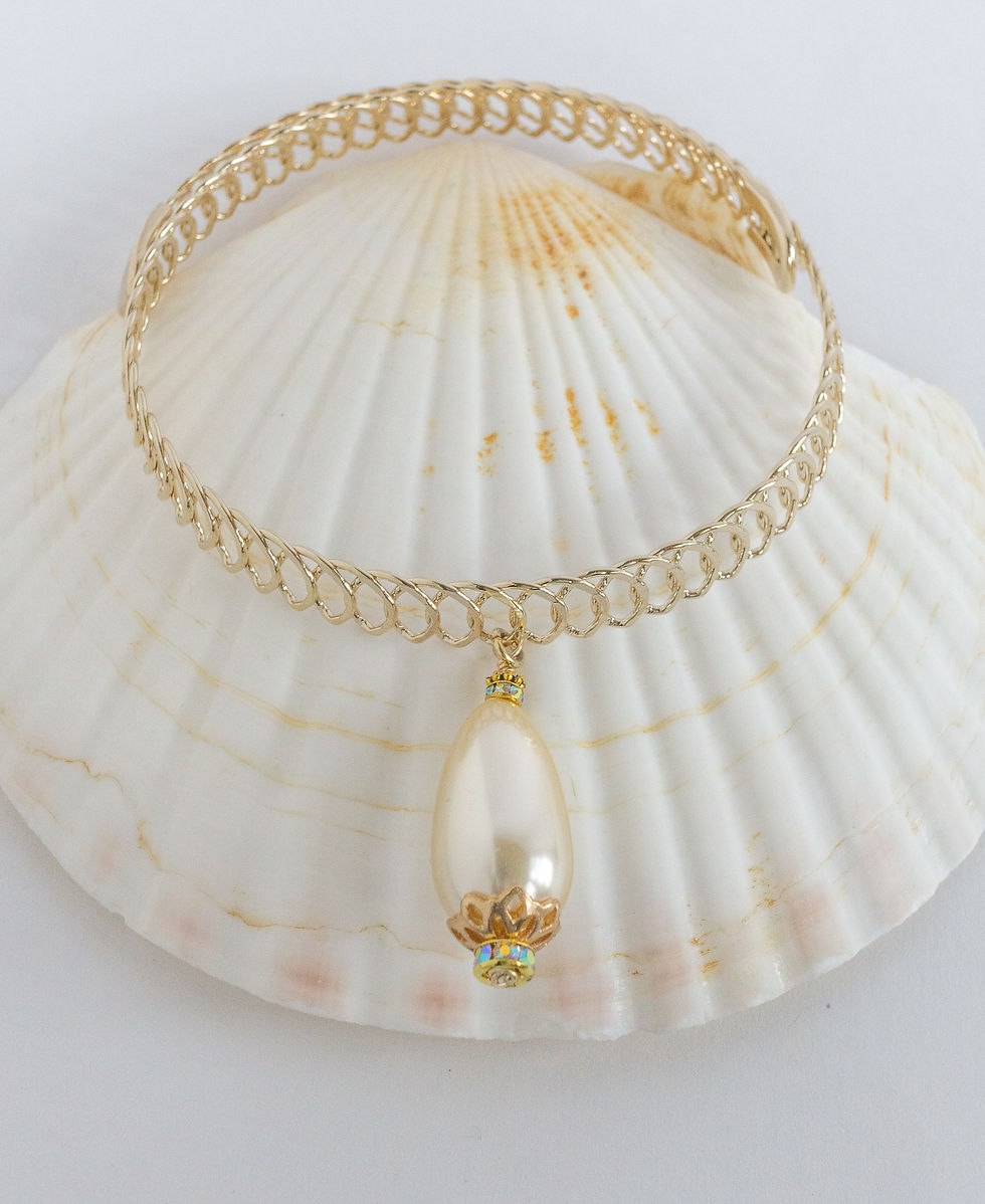 Vintage_Imitation_Pearls_1950_Choker_Necklace_Handmade_Jewelry