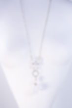 Thumbnail: Blowing Bubbles Vintage Lucite and Crystal Necklace & Earrings Set