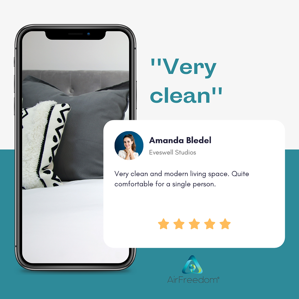 Costumer feedback of Bristol cleaning services at Airfreedom Bristol