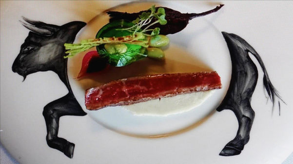 Exquisite dishes at Gem 42 in Newport