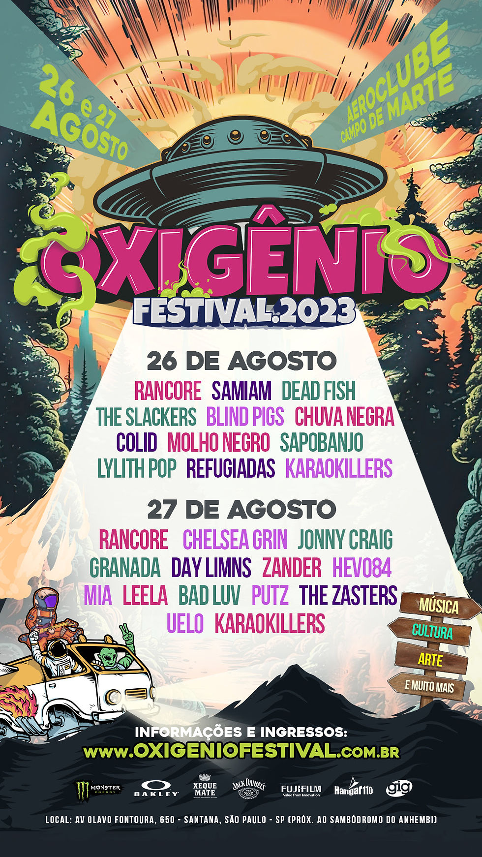 Oxigênio Festival anuncia Jonny Craig e fecha lineup da edição 2023