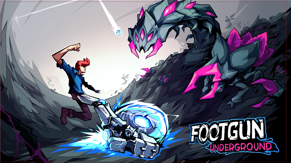Conheça Footgun: Underground, um roguelike que bate um bolão e faz você não querer parar de jogar!