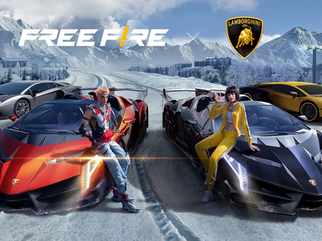 Free Fire traz crossover com Automobili Lamborghini em dezembro