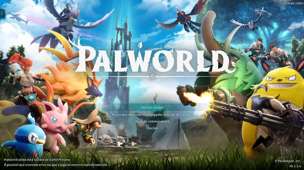 Jogamos Palworld e venha ver o que achamos do jogo mais falado na internet e com certas polêmicas com a Nintendo