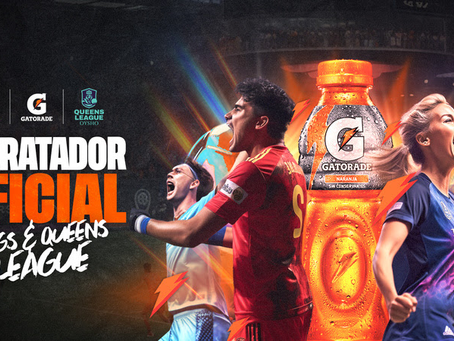 Kings League Infojobs e Queens League Oysho têm um novo integrante: GATORADE® junta-se ao torneio