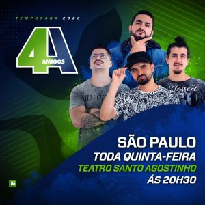 4 Amigos: O Sucesso Incontestável do Stand Up Comedy Nacional
