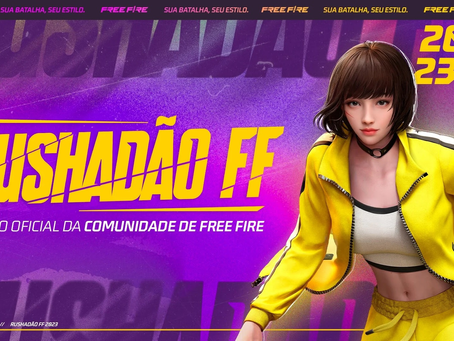 Garena promove o Rushadão FF, o primeiro torneio oficial da comunidade de Free Fire