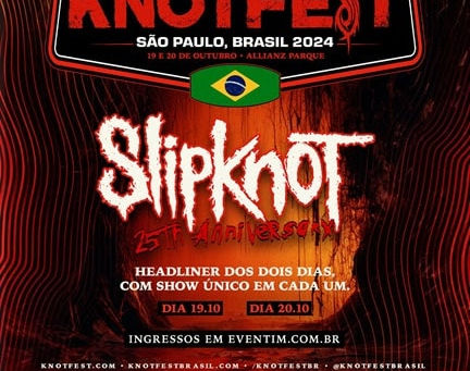 Aberta a venda de ingressos para a segunda edição do KNOTFEST no Brasil