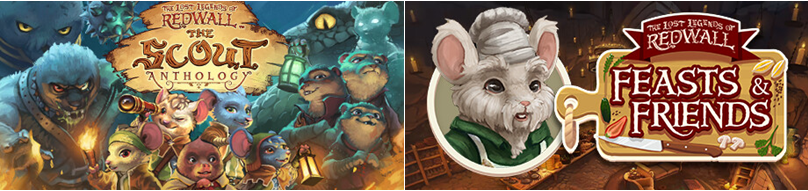 The Lost Legends of Redwall - The Scout Anthology e Feasts and Friends