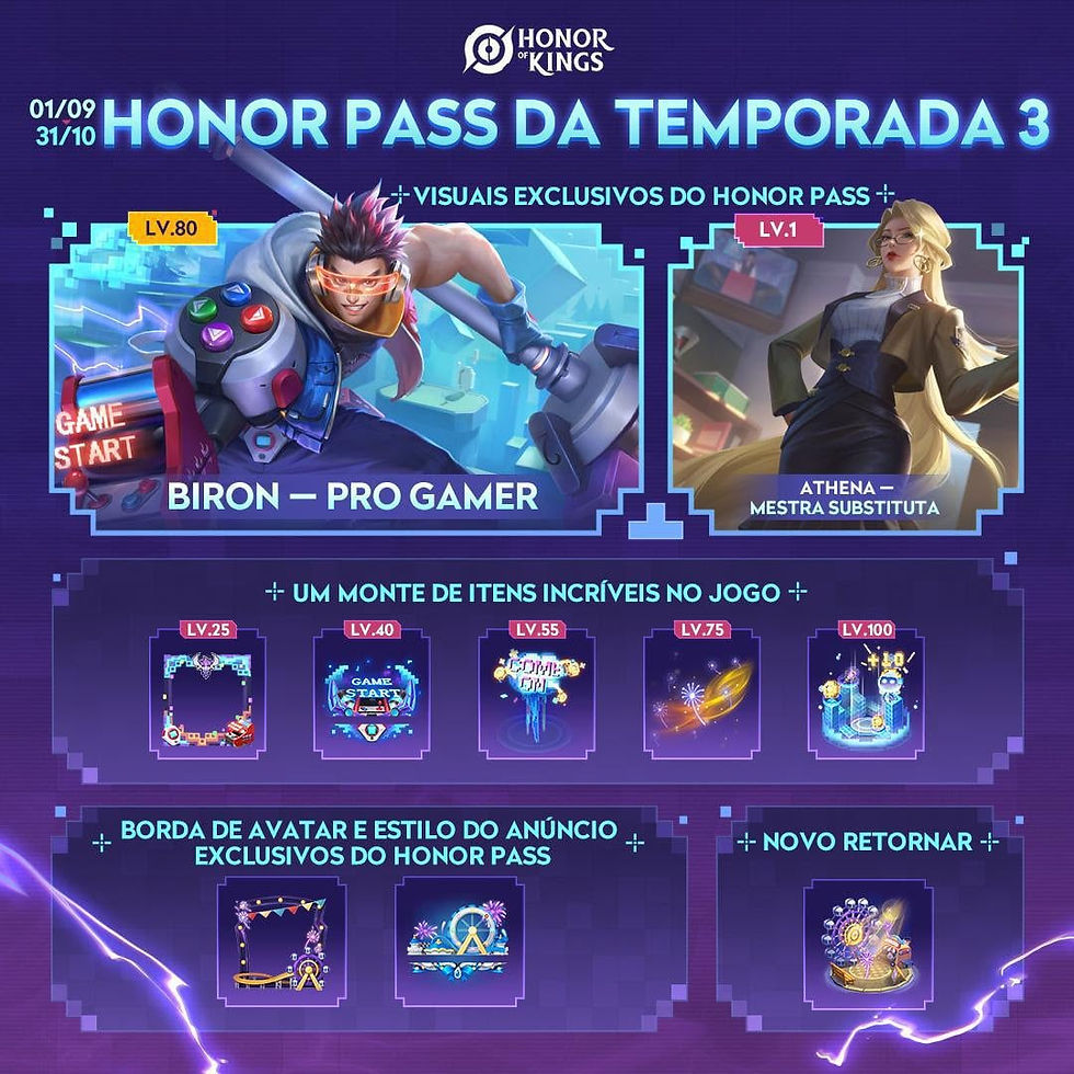 Honor of Kings recebe o novo mercenário, Allain