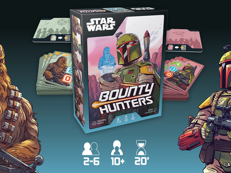 Galápagos traz ao Brasil uma aventura épica com o card game Star Wars™: Bounty Hunters 