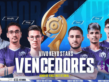Equipe brasileira Vivo Keyd Stars é coroada campeã do Honor of Kings Invitational Season 1