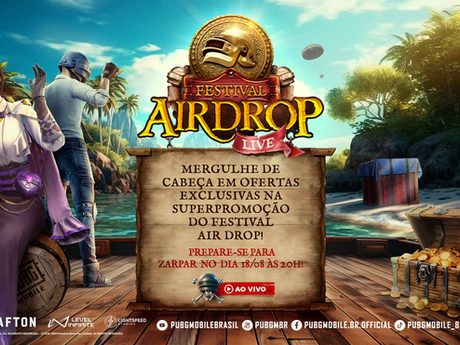 PUBG MOBILE promove Festival Airdrop com temática pirata