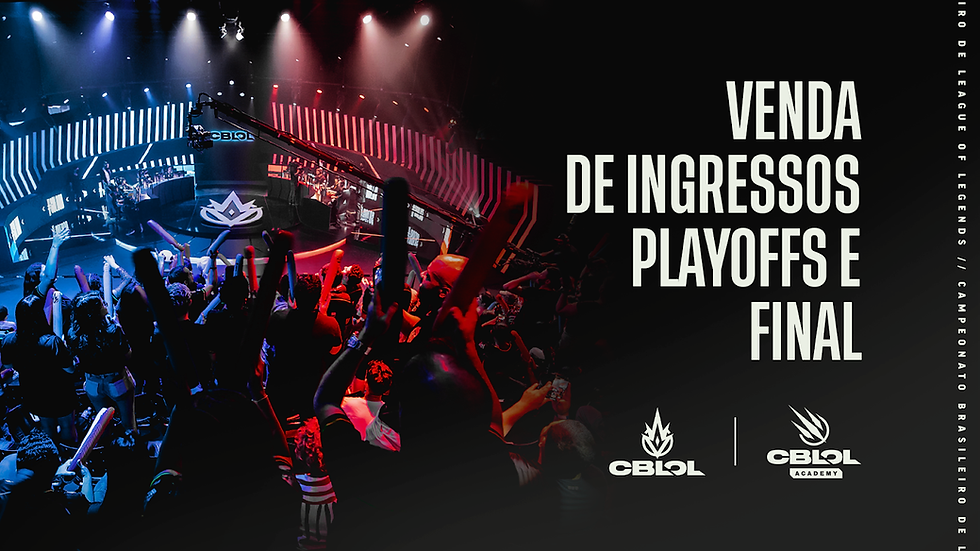 Riot Games anuncia início da venda de ingressos para os Playoffs e Final da Primeira Etapa de 2024 do CBLOL e CBLOL Academy
