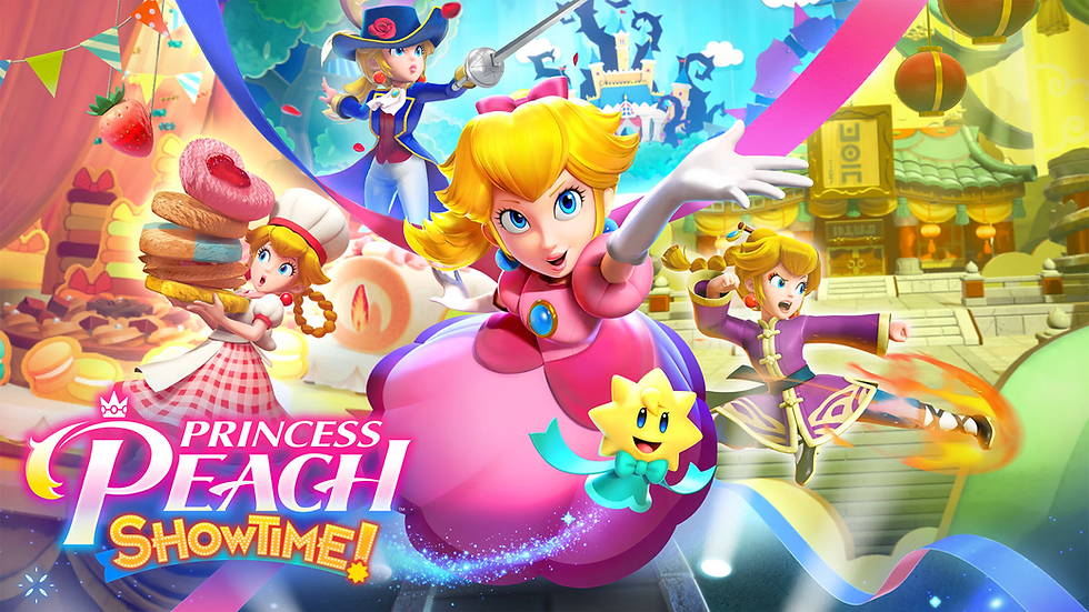 As transformações Peach ninja e Peach vaqueira se juntam ao elenco de Princess Peach: Showtime!