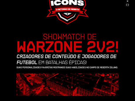 Activision e New Icons se unem para o Desafio dos Icons - O Retorno de Rebirth