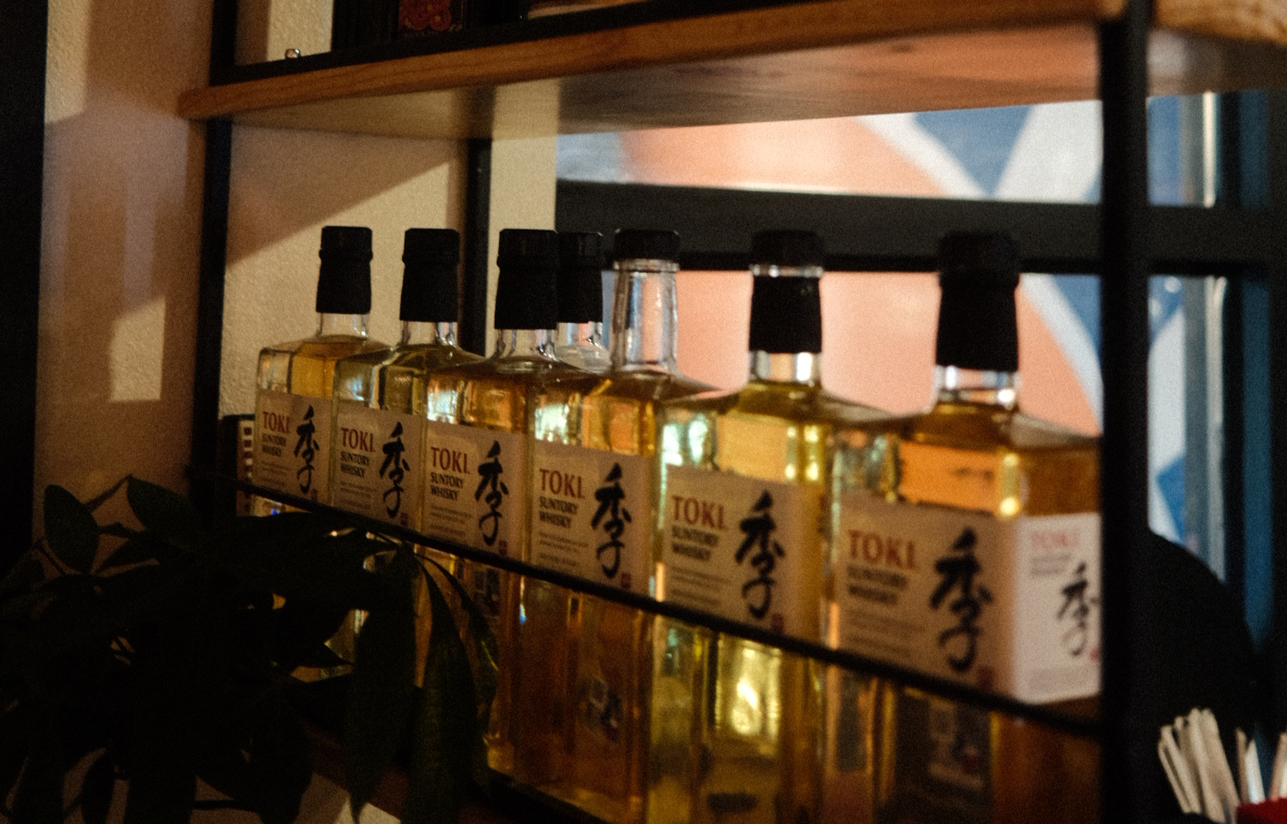 Arranged Food and Objects