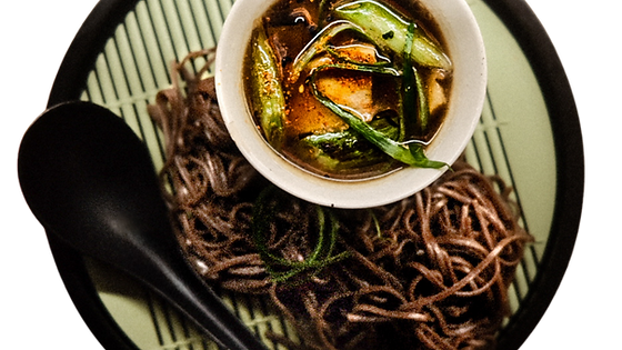 duck tsukesoba dipping noodle