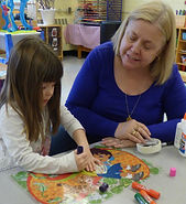 Pre K teacher Miss Laurie