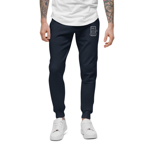 Embroidered 14.1 Logo Unisex fleece sweatpants | Shortstop