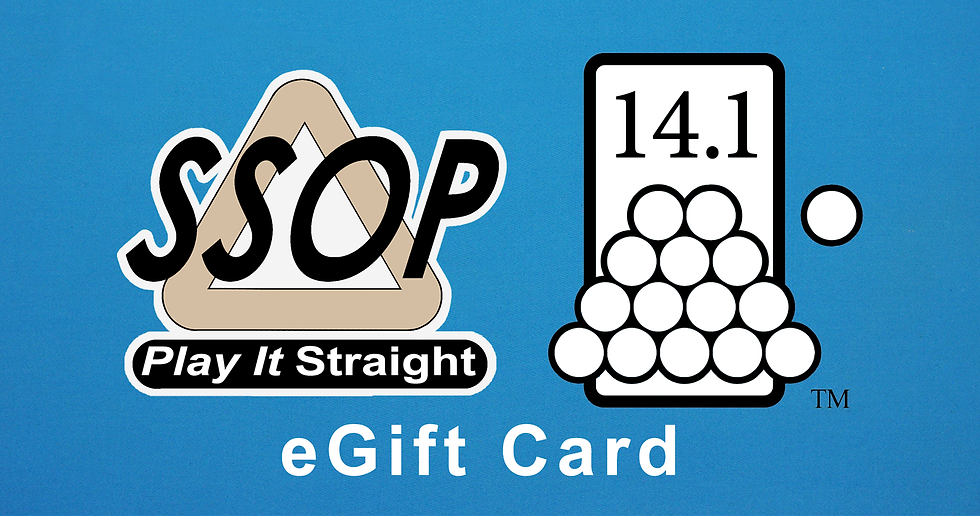 Image of Shortstop On Pool gift card with 14.1 Logo