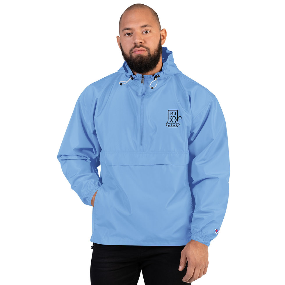 Thumbnail: Embroidered 14.1 Logo on Champion Packable Jacket